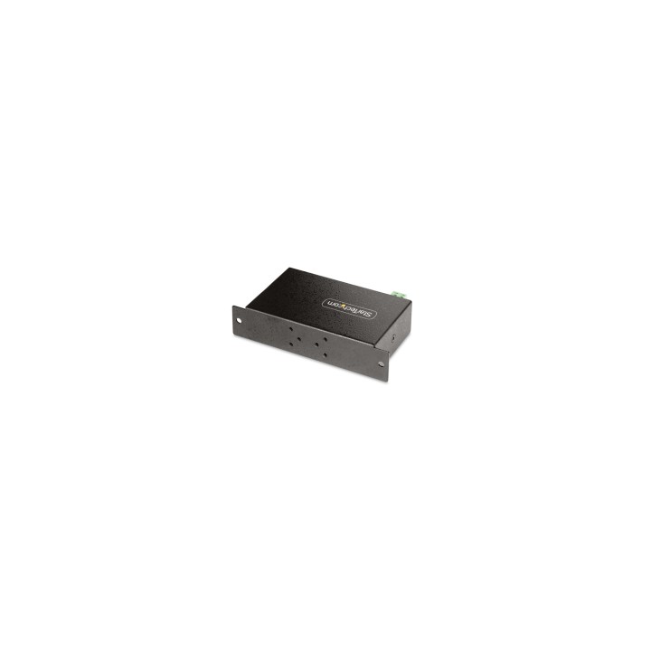 StarTech.com Hub USB Industrial de 4 Puertos Gestionado - Servicio Pesado - Caja de Metal - Protección ESD y Sobretensión -