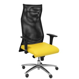 Piqueras y Crespo Sillon Sahuco similpiel amarillo