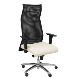 Piqueras y Crespo Sillon Sahuco similpiel crema