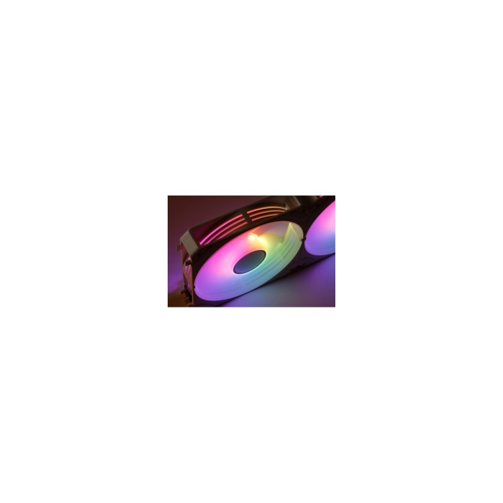 ABYSM Arclight 2.0 ARGB Carcasa del ordenador Ventilador 12 cm Blanco 3 pieza(s)
