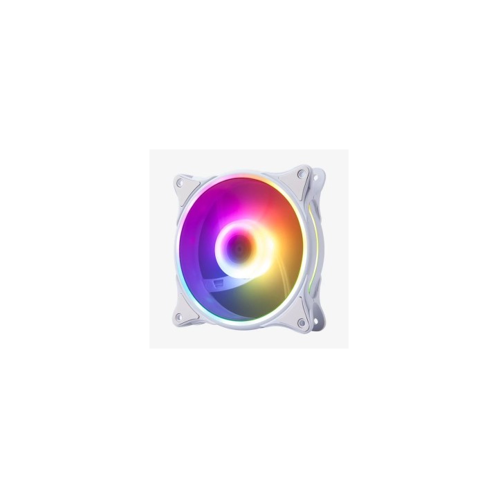 HIDITEC VENTILADOR GAMING ARGB-N-18 WHITE 120 MM