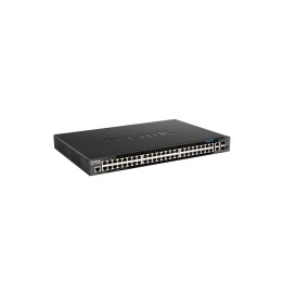 D-Link DGS-1520-52MP Gestionado L3 Gigabit Ethernet (10/100/1000) EnergÍ­a sobre Ethernet (PoE) 1U Negro