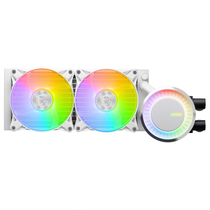 MSI MAG CORELIQUID E240 WHITE sistema de refrigeración para ordenador Placa base, Procesador Kit de refrigeración lÍ­quida 12