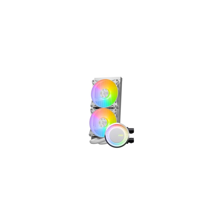 MSI MAG CORELIQUID E240 WHITE sistema de refrigeración para ordenador Placa base, Procesador Kit de refrigeración lÍ­quida 12