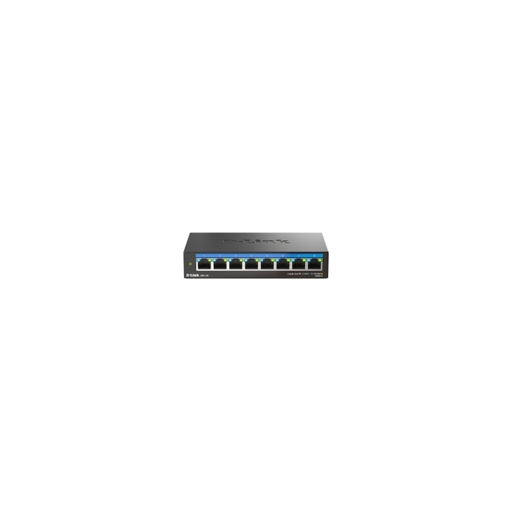D-Link DMS-108 No administrado L2 2.5G Ethernet (100/1000/2500) Negro