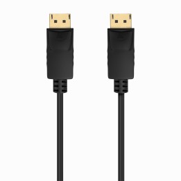 AISENS Cable DISPLAYPORT V1.2 CCS 4K@60Hz, DP/M-DP/M, Negro, 5.0m