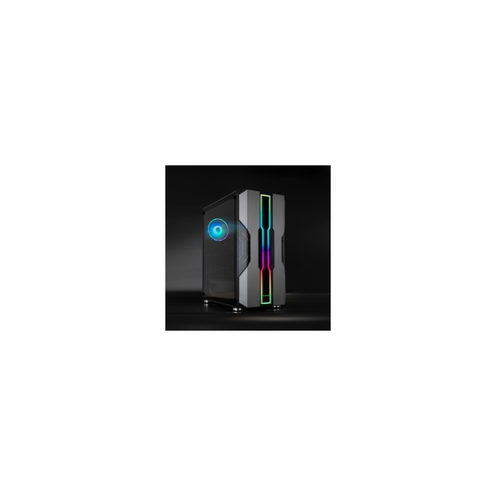 TooQ Caja Semitorre Gaming TQGCC103-B â€œNIGHTCITYâ€ Negra