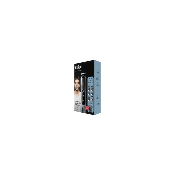 Braun All-in-one MGK5345 BaterÍ­a 2,1 cm Negro, Azul