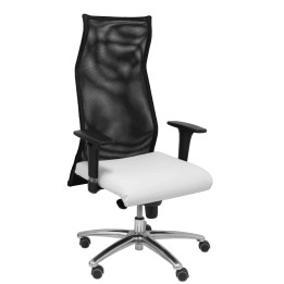 Piqueras y Crespo Sillon Sahuco similpiel blanco