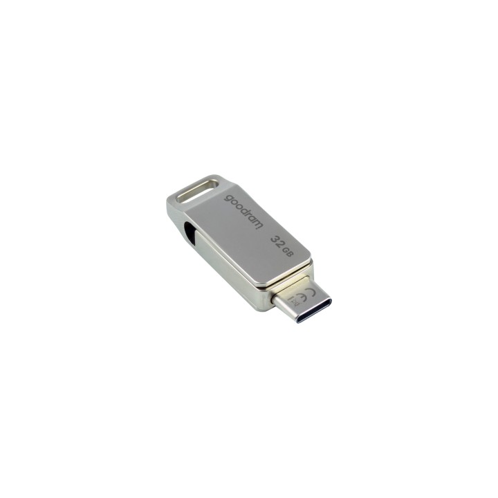 Goodram ODA3 unidad flash USB 32 GB USB Type-A / USB Type-C 3.2 Gen 1 (3.1 Gen 1) Plata