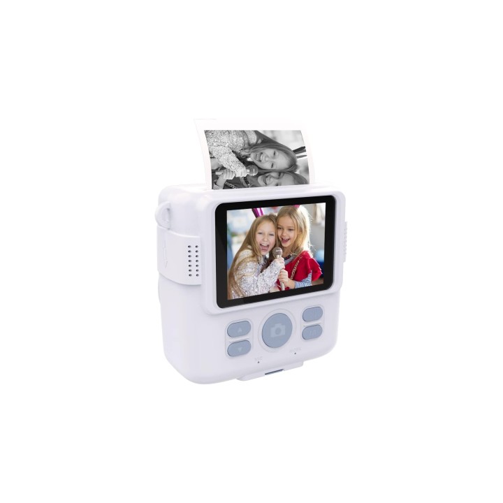 SaveFamily Print Camara de fotos infantil instantánea-Digital Videos Musica Zoom Flash Incluye 2 Rollos de Papel + 400 Fotos