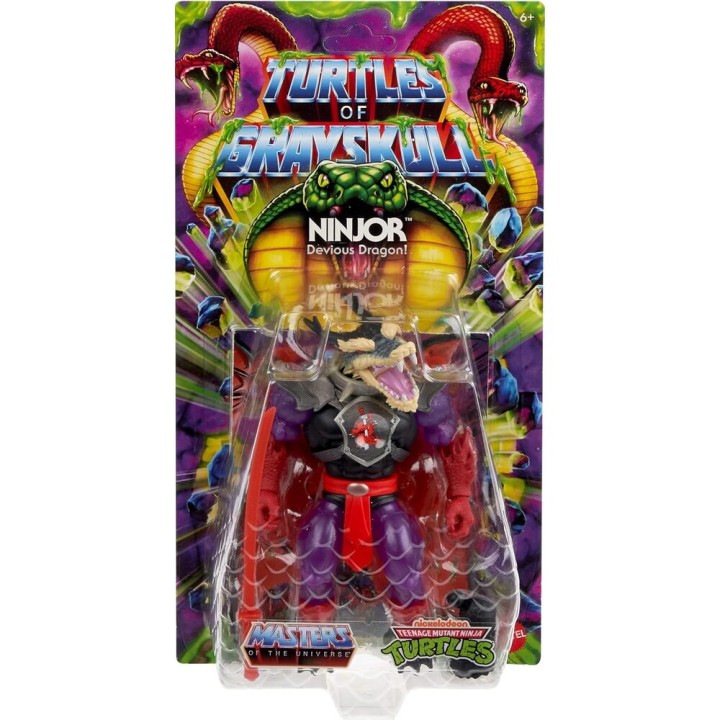 Figura Mutated Ninjor Turtles of Grayskull Masters of the Universe 14cm