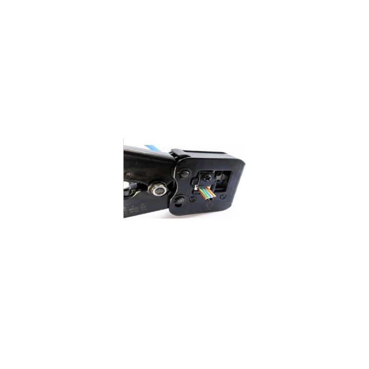 Lanberg NT-0204 crimpadora Herramienta para prensar Negro, Azul