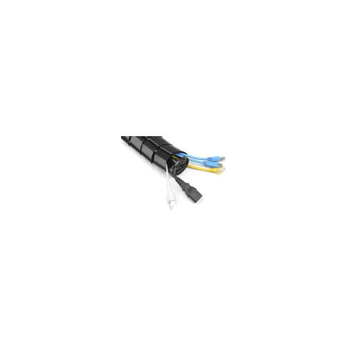 Equip 650861 organizador de cables Escritorio Pasacables Negro 1 pieza(s)