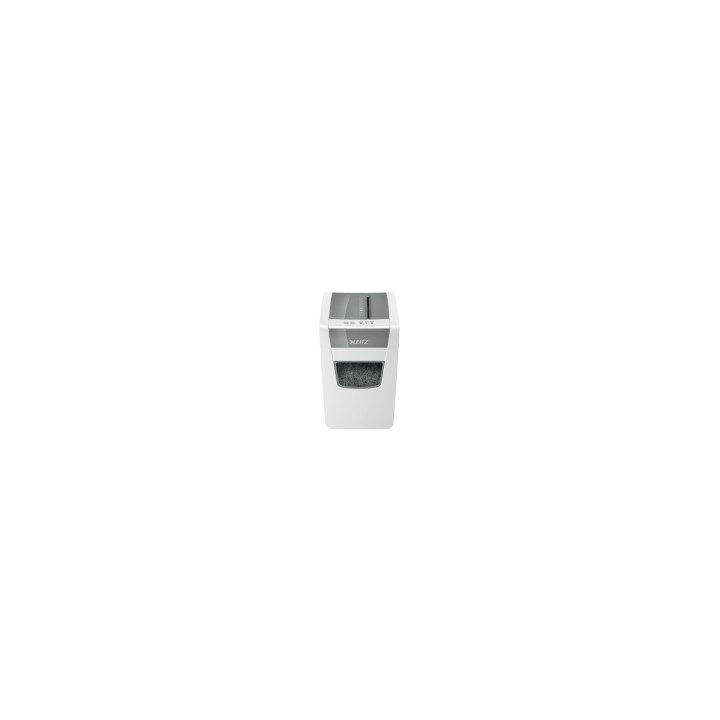 Leitz IQ Slim Office P-4 triturador de papel Corte cruzado 22 cm Blanco