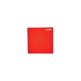 Nilox Alfombrilla para ratones, Roja