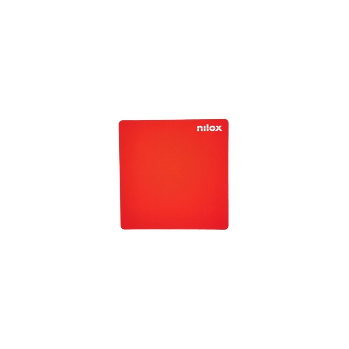Nilox Alfombrilla para ratones, Roja