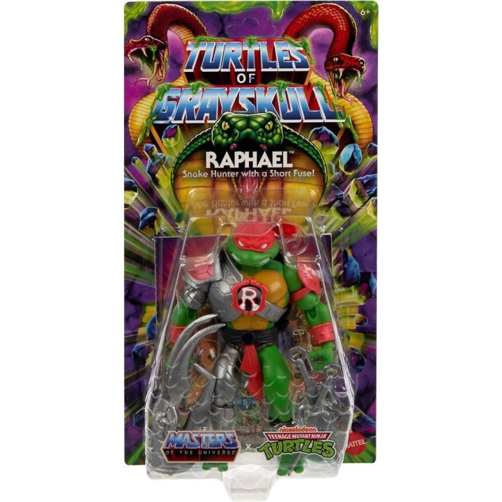 Figura Raphael Turtles of Grayskull Masters of the Universe 14cm