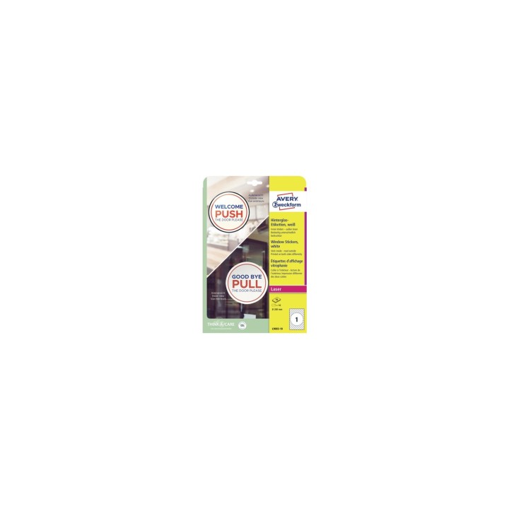 Avery L9003-10 etiqueta de impresora Blanco Etiqueta para impresora autoadhesiva