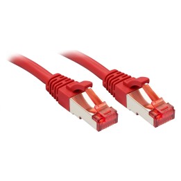Lindy Cat.6 S/FTP 1m cable de red Rojo Cat6 S/FTP (S-STP)