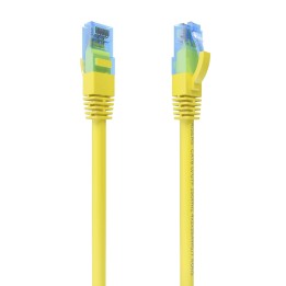 AISENS Cable De Red Latiguillo RJ45 Cat.6 UTP AWG26 CCA, Amarillo, 4.0 m