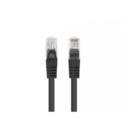 Lanberg PCU6-10CC-0750-BK cable de red Negro 7,5 m Cat6 U/UTP (UTP)