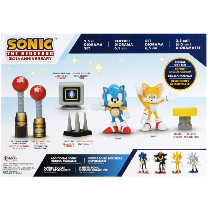 Blister diorama Sonic The Hedgehog