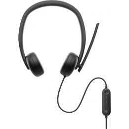 DELL WH3024 Auriculares Alámbrico Diadema Llamadas/Música USB Tipo C Negro