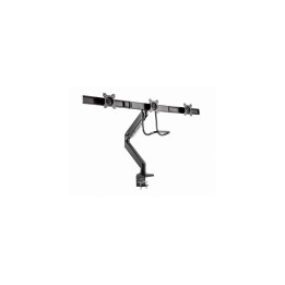 Gembird MA-DA3-03 soporte para monitor 68,6 cm (27") Negro Escritorio