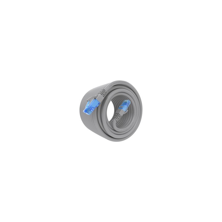 AISENS Cable De Red Latiguillo RJ45 Cat.6 UTP AWG26 CCA, Gris, 20 m