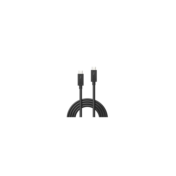 Lindy 41557 cable Thunderbolt 2 m 20 Gbit/s Negro