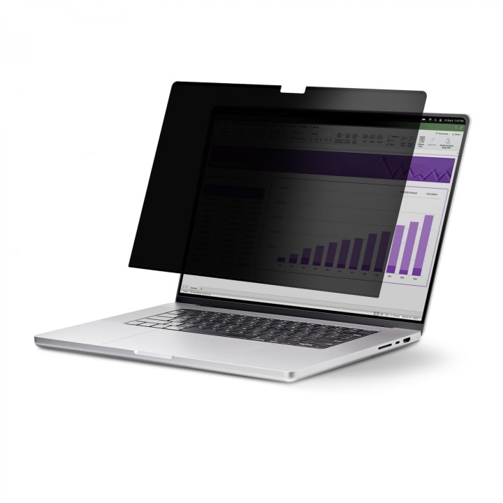 StarTech.com Filtro de Privacidad para Portátil de 13 Pulgadas para MacBook Air M2/M3 - Filtro Anti Luz Azul (51%) para