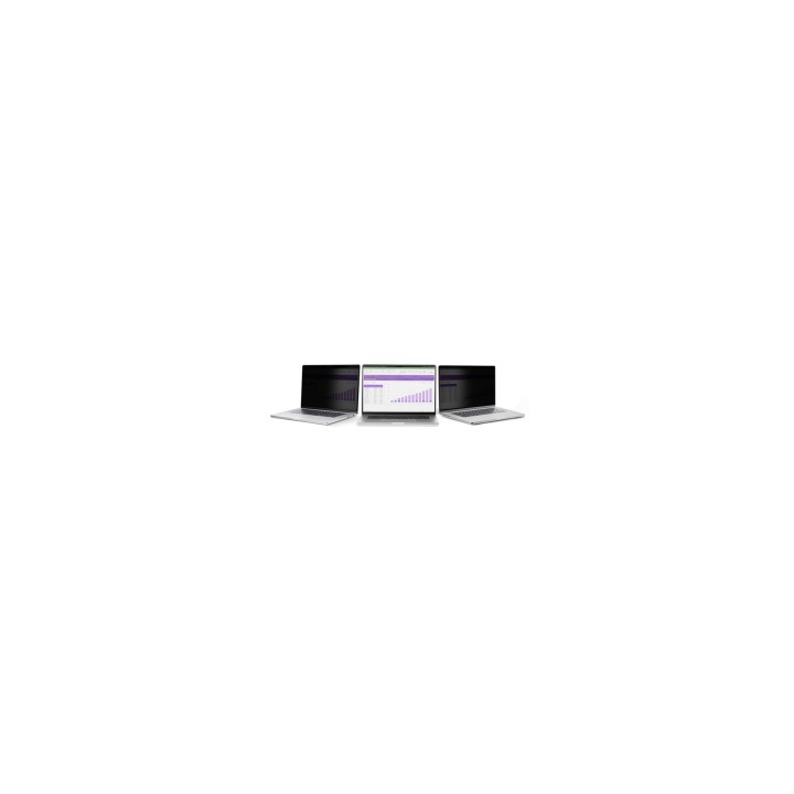 StarTech.com Filtro de Privacidad para Portátil de 13 Pulgadas para MacBook Air M2/M3 - Filtro Anti Luz Azul (51%) para