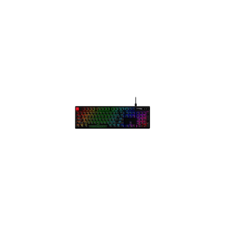 HyperX Teclado mecánico gaming Alloy Origins PBT HX rojo