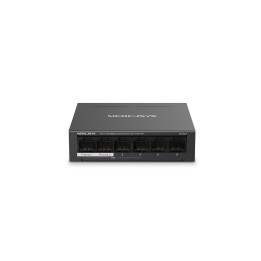 Mercusys MS106LP switch Gestionado Fast Ethernet (10/100) EnergÍ­a sobre Ethernet (PoE) Negro