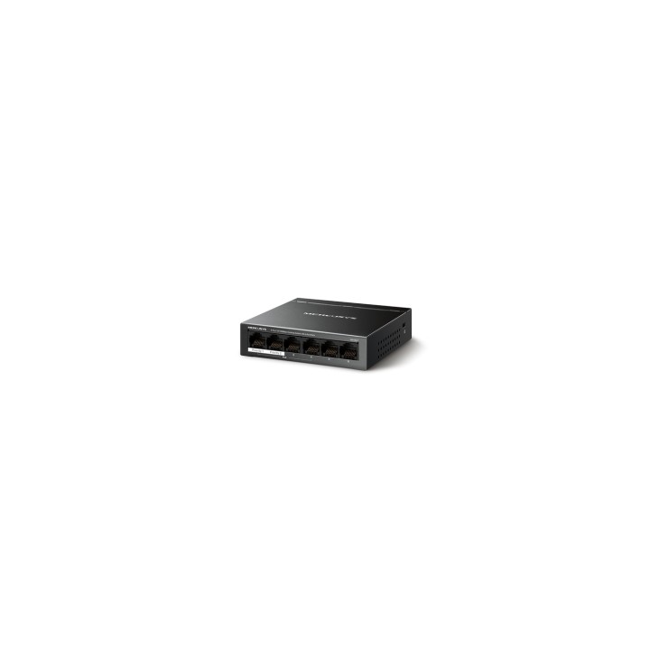 Mercusys MS106LP switch Gestionado Fast Ethernet (10/100) EnergÍ­a sobre Ethernet (PoE) Negro