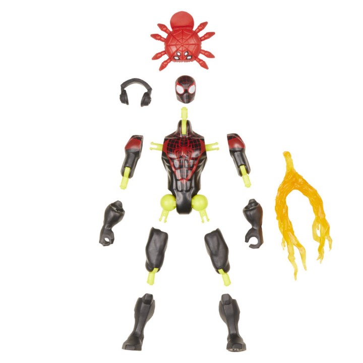 Figura Miles Morales Mix Mashers Marvel 12cm