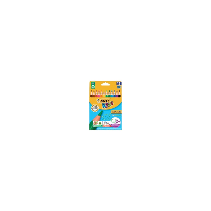 BIC Kids Evolution Triangle Multicolor 12 pieza(s)