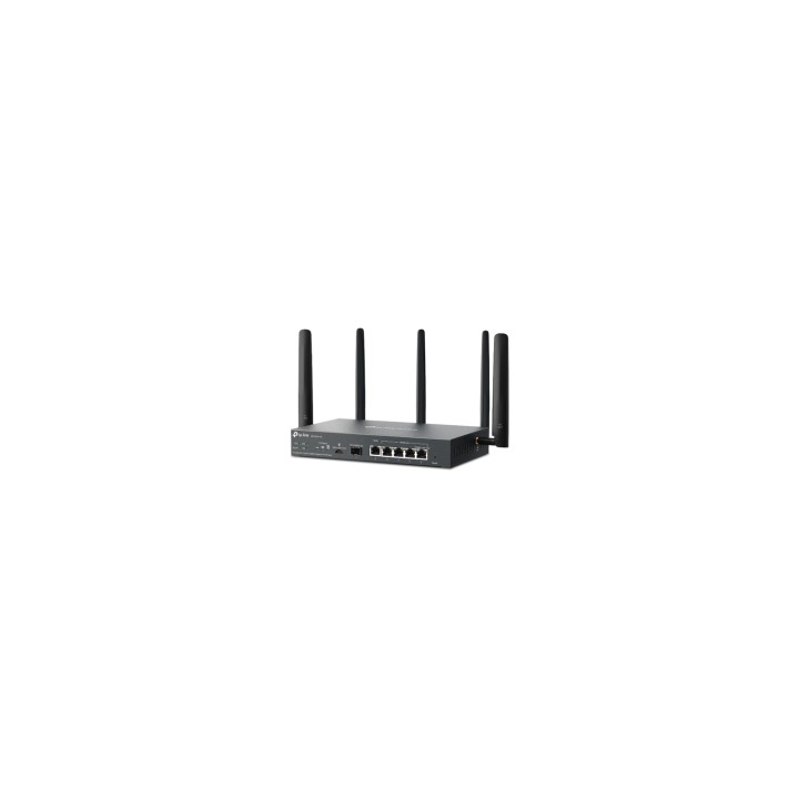 TP-Link Omada ER706W-4G router inalámbrico Gigabit Ethernet Doble banda (2,4 GHz / 5 GHz) Negro