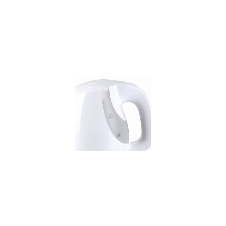 Haeger EK-13W.006B tetera eléctrica 0,9 L 1300 W Blanco