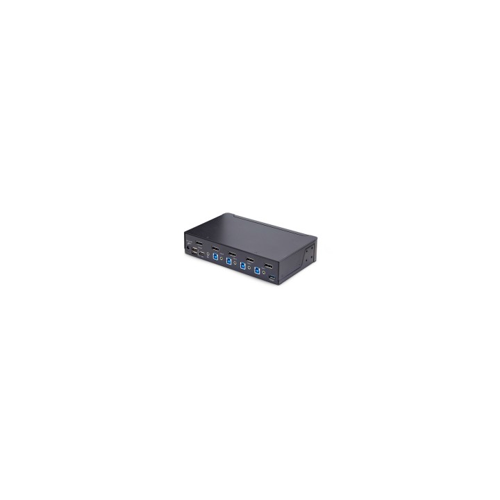 StarTech.com Switch Conmutador KVM DisplayPort de 4 Puertos - 8K60/4K144 - para Un Monitor - DP 1.4 - 2x USB 3.0 - 4x USB 2.0