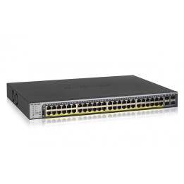 NETGEAR GS752TP-300EUS switch Gestionado L2/L3/L4 Gigabit Ethernet (10/100/1000) EnergÍ­a sobre Ethernet (PoE) 1U Negro
