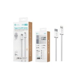 Cable USB Tipo C a Lightning 30W 1m