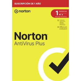 NortonLifeLock AntiVirus Plus Seguridad de antivirus Base Español 1 licencia(s) 1 año(s)