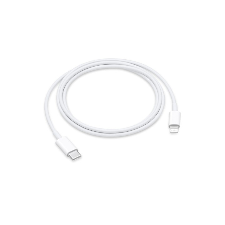 Apple MUQ93ZM/A cable de conector Lightning 1 m Blanco