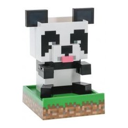 Figura panda Minecraft - organizador escritorio