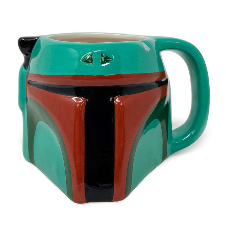 Taza 3D Boba Fett The Mandalorian Star Wars