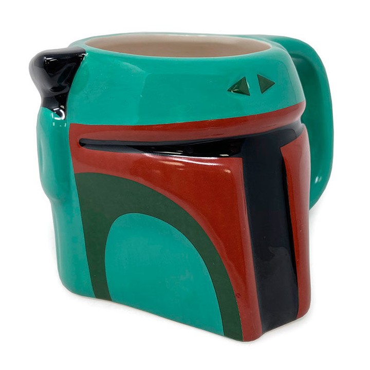 Taza 3D Boba Fett The Mandalorian Star Wars