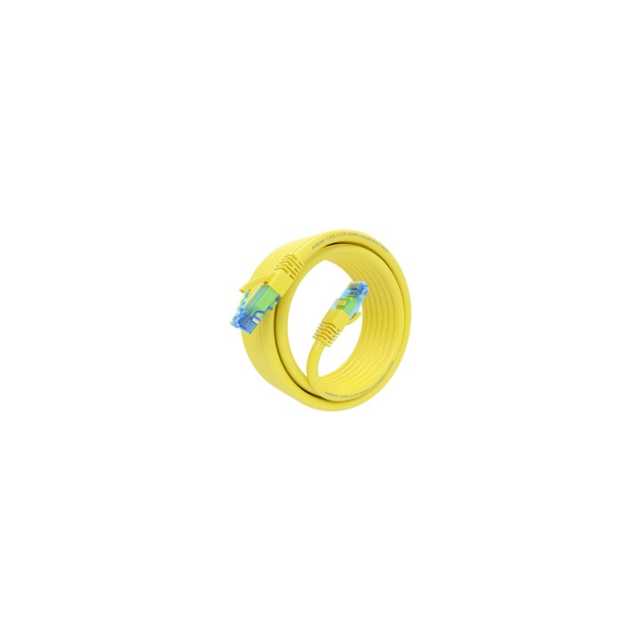 AISENS A135-0838 cable de red Amarillo 5 m Cat6 U/UTP (UTP)