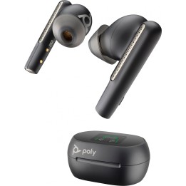 POLY Voyager Free 60+ UC Auriculares Inalámbrico Dentro de oÍ­do Llamadas/Música USB Tipo C Bluetooth Negro
